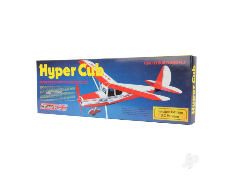 DPR Hyper Cub Electric RC Balsa Model Aircraft Kit 