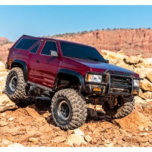 TRX-4 1987 Nissan Pathfinder 1:10 4X4 Electric Trail Crawler, Red (+ TQi 4-ch, XL-5 HV, Titan 550, Clipless Body)