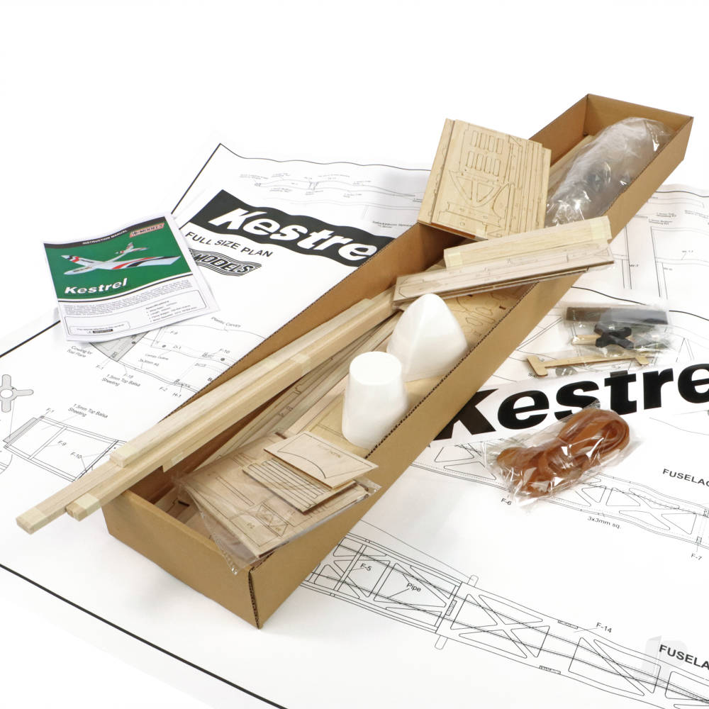 JP Kestrel Glider / Motor Glider (Kit) 1.57m / 62in - Image 3