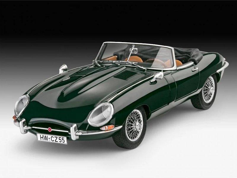 Revell 07687 Jaguar E-Type Roadster 1:24