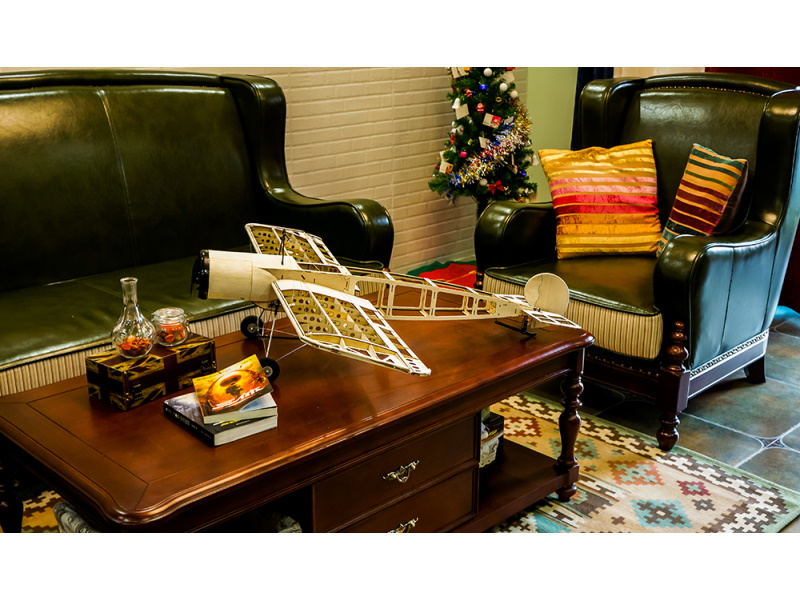 DW FOKKER E3 BALSA KIT 1.2M (920KV MOTOR,20A ESC, PROP)