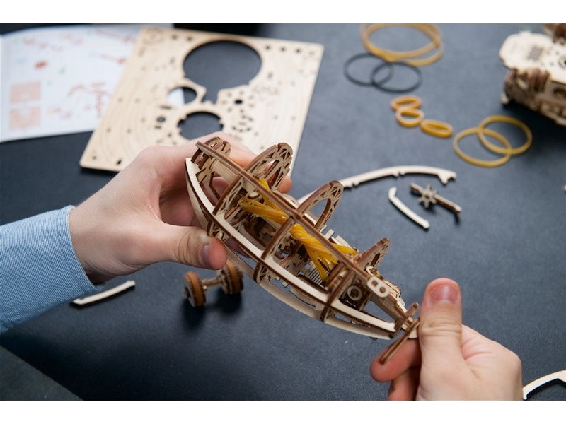 Steampunk Airship by UGears in Models/Mechanical