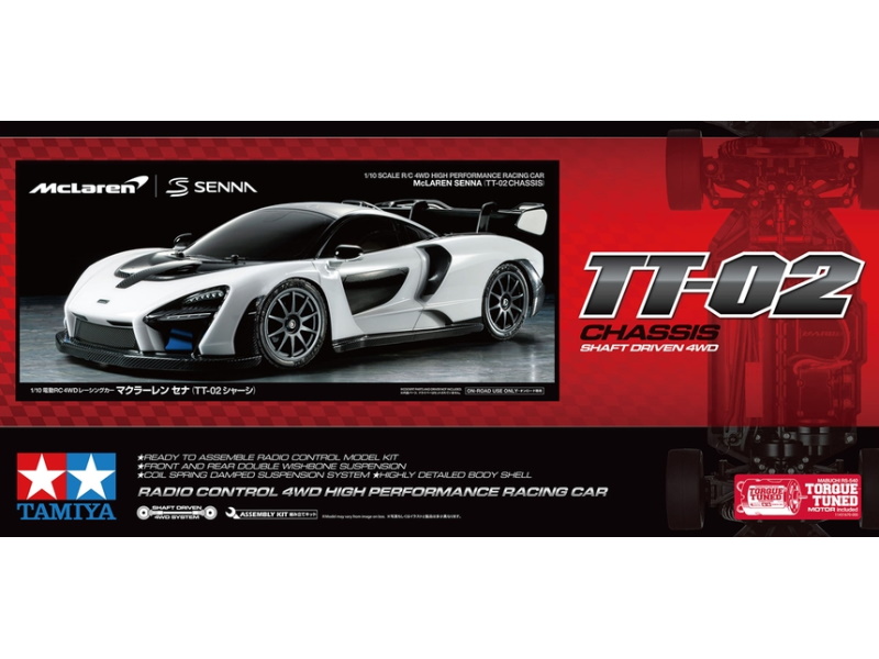 Tamiya 58711 MCLAREN SENNA TT-02