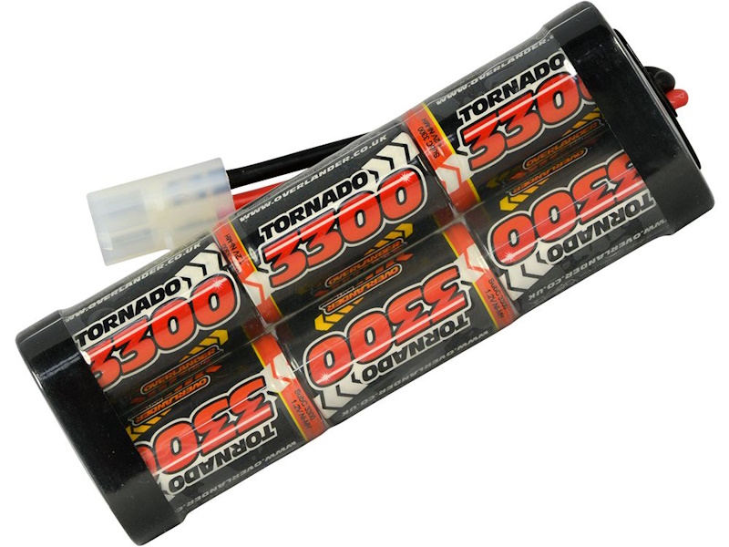 OVERLANDER SUBC 3300MAH 7.2V PREMIUM SPORT NIMH BATTERY