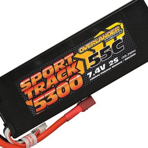 5300MAH 7.4V 2S 55C HARD CASE SPORT TRACK LIPO BATTERY