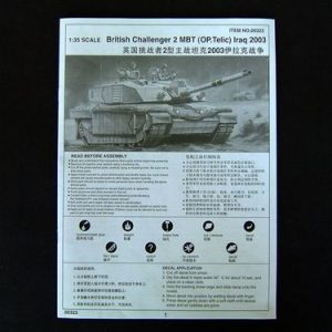 Trumpeter British Challenger 2 MBT (OP. Telic) Iraq 2003 00323