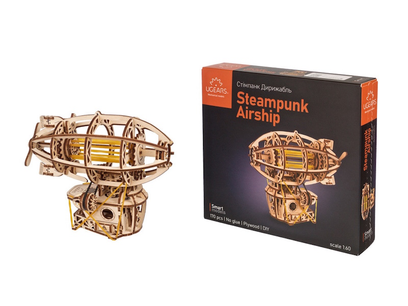 Steampunk Airship by UGears in Models/Mechanical
