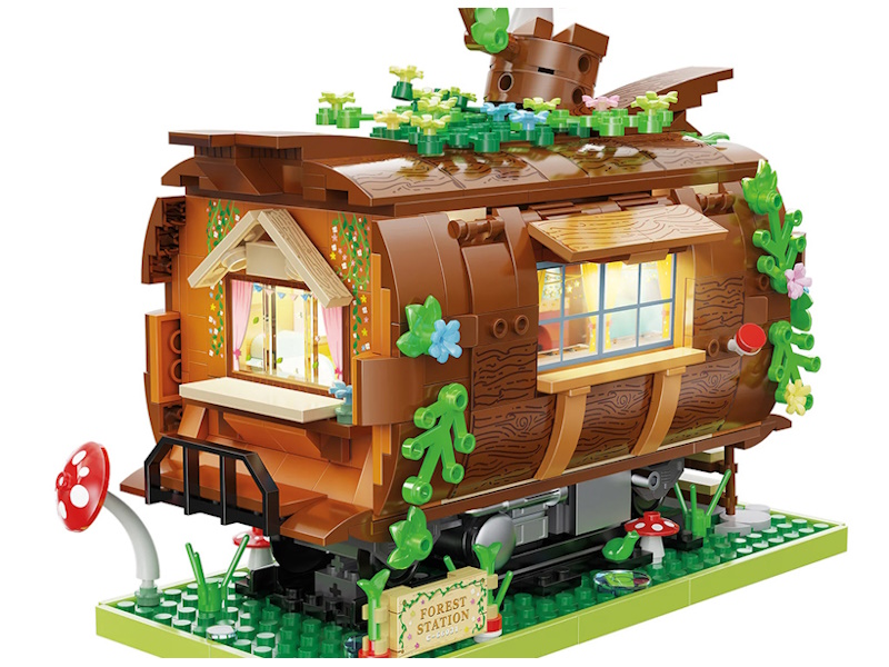Cada Forest train - 737 pcs
