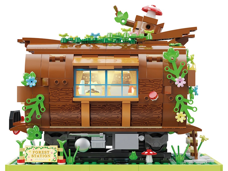 Cada Forest train - 737 pcs