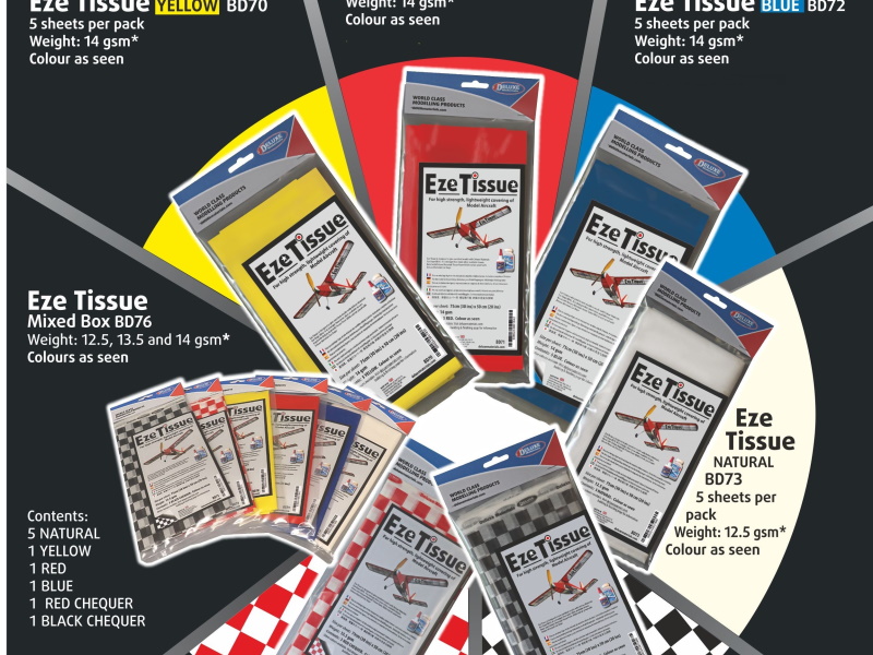 EZE Tissue from Deluxe Products NOW IN STOCK