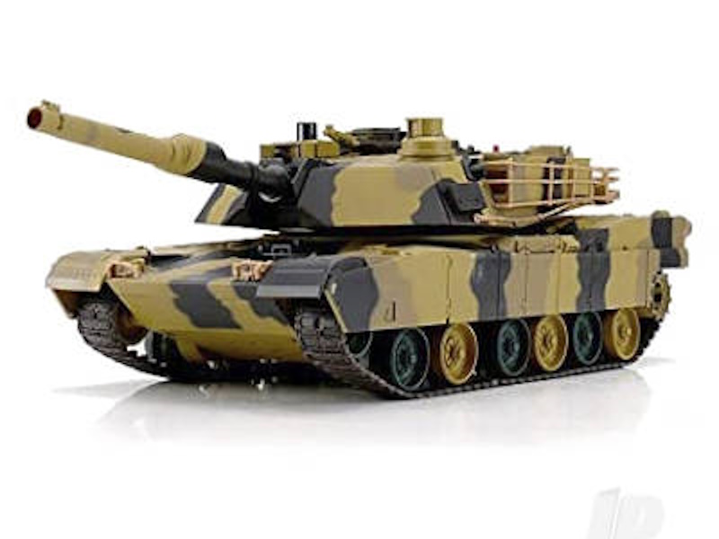 Heng Long 1:24 M1A2 with Infrared Battle System (2.4Ghz + Shooter + Sound)