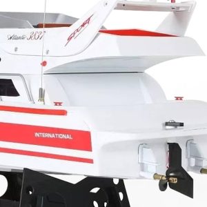 HENG LONG Atlantic Yacht (Luxury Powerboat) RTR, Red (700mm)