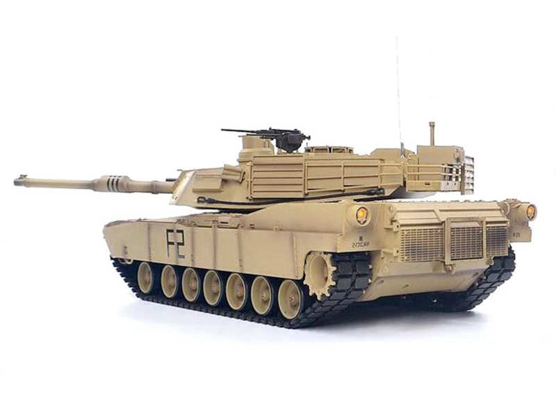 Heng Long 1:16 US M1A2 Abrams with Infrared Battle System (2.4GHz + Shooter + Smoke + Sound)
