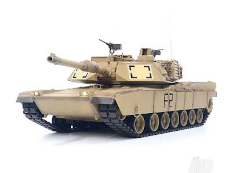 Heng Long 1:16 US M1A2 Abrams with Infrared Battle System (2.4GHz + Shooter + Smoke + Sound)