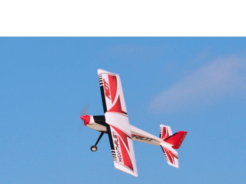 Max-Thrust Riot PNP Red (1400mm)