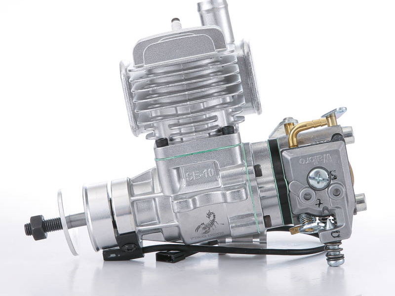 10cc Single Cylinder Side Exhaust 2-Stroke Petrol Engine