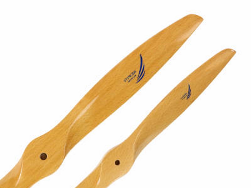 Stinger Beech Wood Propellers, Glow, Gas