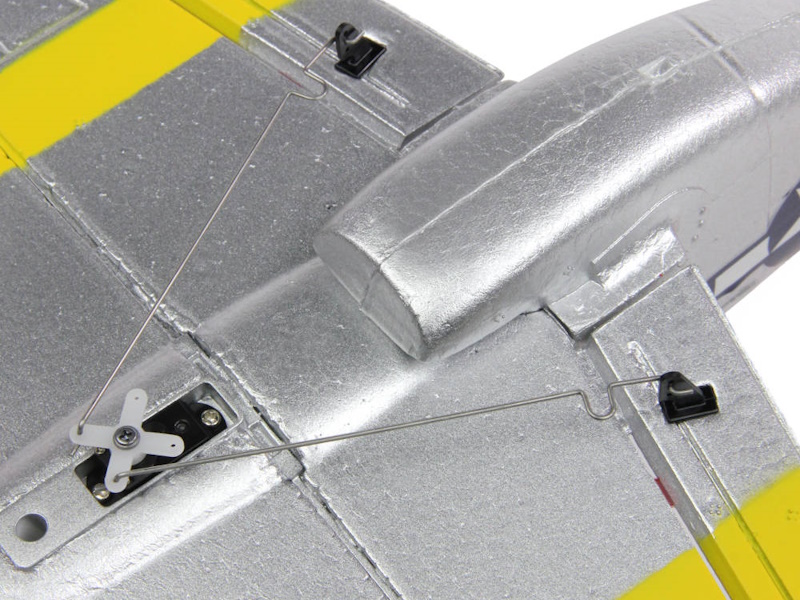 Mini P-51 (Red Tail) RTF – Mode 2 (450mm)