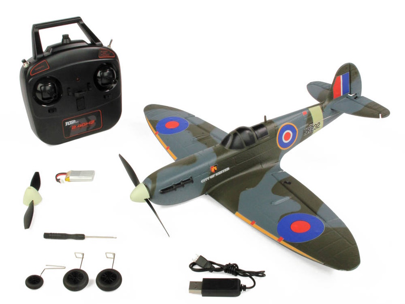 Spitfire RTF 450 (Mode 1 or 2) by Top RC