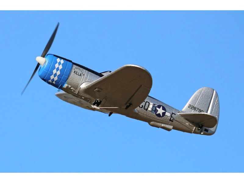 Mini P-47 RTF – Mode 2 (400mm) (400mm)) RTF – Mode 2 (450mm)