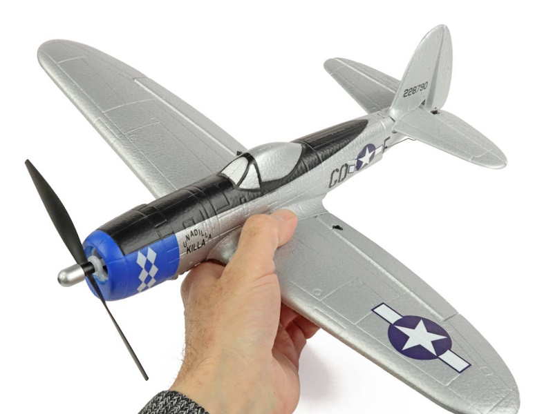 Mini P-47 RTF – Mode 2 (400mm) (400mm)) RTF – Mode 2 (450mm)