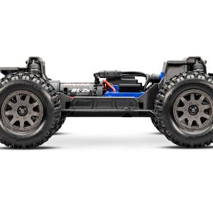 Mini Maxx BL-2S 4WD RTR Monster Truck, Orange (+ TQi 2-ch, BL-2s, 2S LiPo, USB-C Charger, Clipless Body) by Traxxas