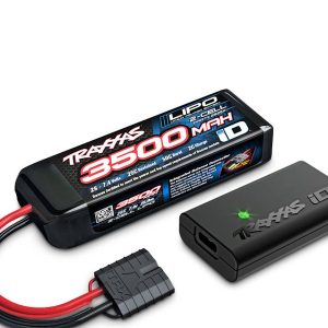 Traxxas Mini XRT VXL-3S 4WD RTR Race Truck, (+ TQi 2-ch, VXL-3S, 2S LiPo, USB-C Charger, Clipless Body)