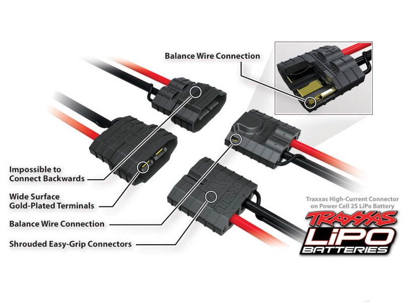Traxxas LiPo 5000mAh 11.1V 3S 25C iD Power Cell Battery