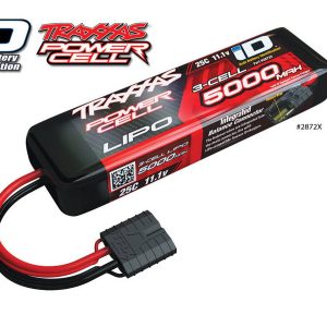 Traxxas LiPo 5000mAh 11.1V 3S 25C iD Power Cell Battery