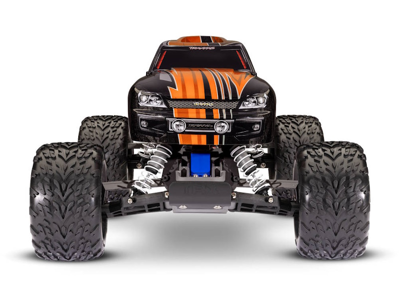 Traxxas Stampede 1:10 2WD RTR Electric Monster Truck, Orange (+ TQ 2-ch, Titan 550, XL-5, 7-Cell NiMH, USB-C charger)