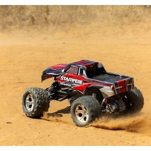 Traxxas Stampede 1:10 2WD RTR Electric Monster Truck, Orange (+ TQ 2-ch, Titan 550, XL-5, 7-Cell NiMH, USB-C charger)