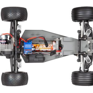 Traxxas Rustler 1:10 2WD RTR Electric Stadium Truck, Blue (+ TQ 2-ch, XL-5, Titan 550, 7-Cell NiMH, USB-C charger) by Traxxas in RC Models/Cars/Electric
