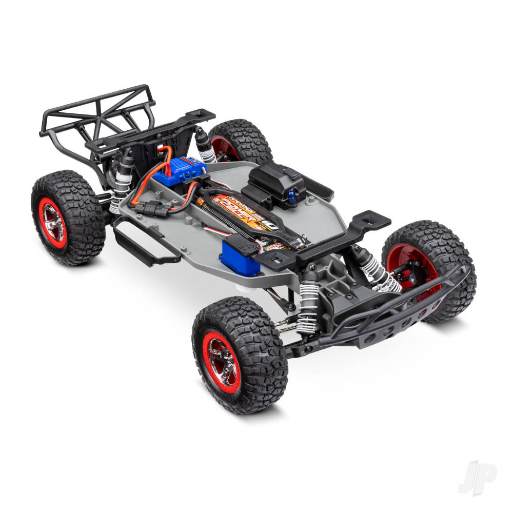 Traxxas Slash 1:10 2WD RTR Electric Short Course Truck, Red (+ TQ 2-ch, XL-5, Titan 550, 7-Cell NiMH, USB-C charger, LED lights)