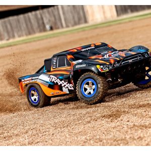 Traxxas Slash 1:10 2WD RTR Electric Short Course Truck, Red (+ TQ 2-ch, XL-5, Titan 550, 7-Cell NiMH, USB-C charger, LED lights)