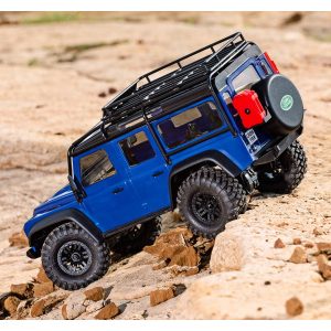 TRX-4m Land Rover Defender 1:18 4X4 Electric Trail Crawler, Red (+ TQ 2-ch, ECM-2.5, Titan 87T, 750mAh 2-Cell LiPo, USB Charger)