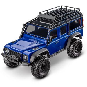 TRX-4m Land Rover Defender 1:18 4X4 Electric Trail Crawler, Red (+ TQ 2-ch, ECM-2.5, Titan 87T, 750mAh 2-Cell LiPo, USB Charger)