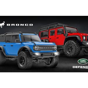 TRX-4m Land Rover Defender 1:18 4X4 Electric Trail Crawler, Red (+ TQ 2-ch, ECM-2.5, Titan 87T, 750mAh 2-Cell LiPo, USB Charger)