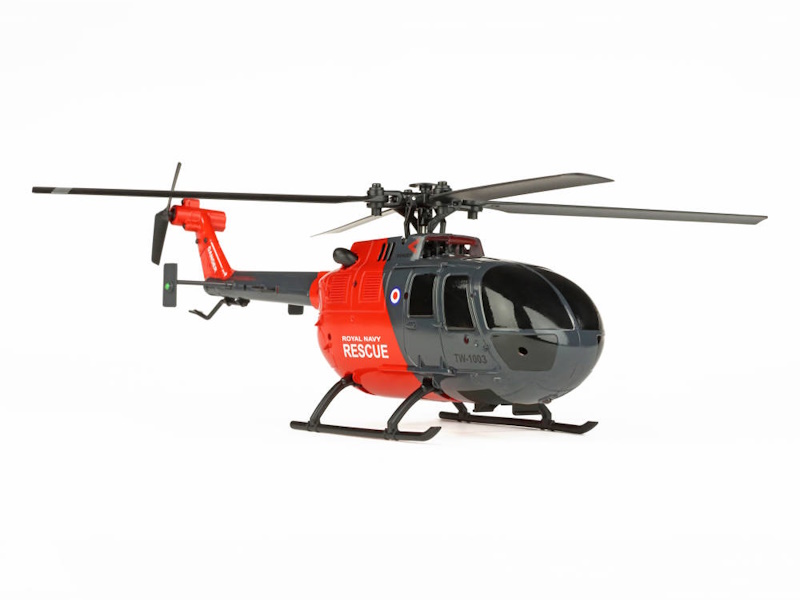 BO-105 Scale 250 Flybarless Helicopter with 6 Axis Stabilisation and Altitude Hold (Grey/Red) by Twister in RC Models/Helicopters/Fixed Pitch