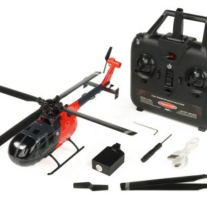 BO-105 Scale 250 Flybarless Helicopter with 6 Axis Stabilisation and Altitude Hold (Grey/Red) by Twister in RC Models/Helicopters/Fixed Pitch