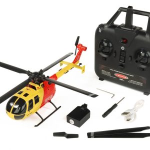 BO-105 Scale 250 Flybarless Helicopter with 6 Axis Stabilisation and Altitude Hold (Yellow/Red) by Twister in RC Models/Helicopters/Fixed Pitch