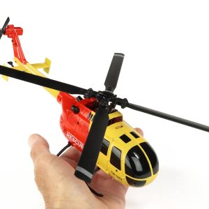 BO-105 Scale 250 Flybarless Helicopter with 6 Axis Stabilisation and Altitude Hold (Yellow/Red) by Twister in RC Models/Helicopters/Fixed Pitch