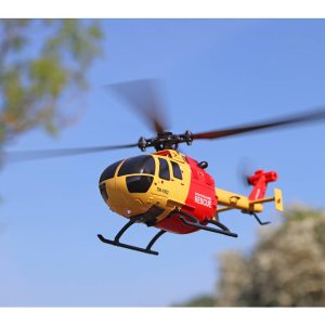 BO-105 Scale 250 Flybarless Helicopter with 6 Axis Stabilisation and Altitude Hold (Yellow/Red) by Twister in RC Models/Helicopters/Fixed Pitch