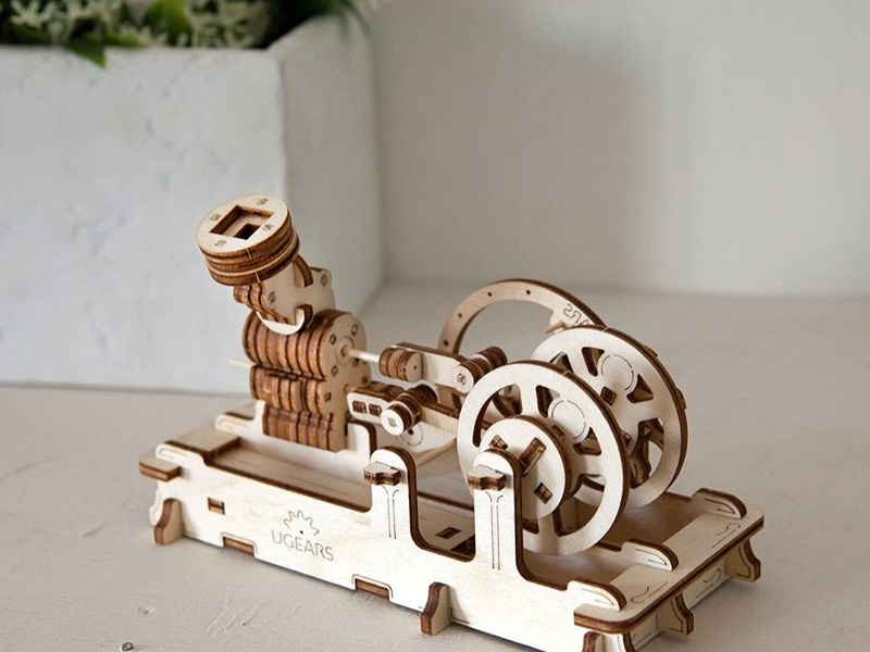 Pneumatic Engine by UGears in Models/Mechanical