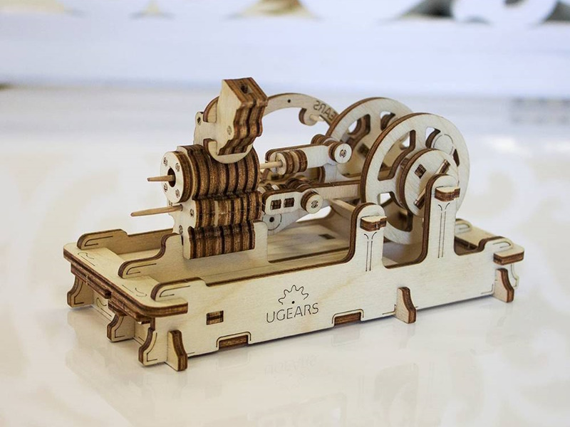 Pneumatic Engine by UGears in Models/Mechanical