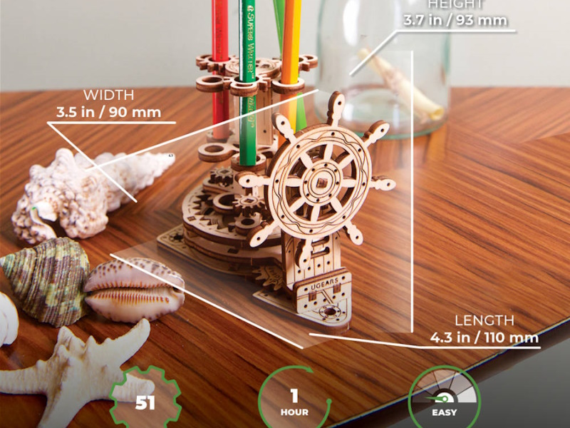 Wheel Organiser by UGears in Models/Mechanical