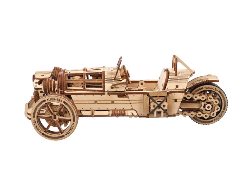 Three-wheeler UGR-S by UGears in Models/Mechanical