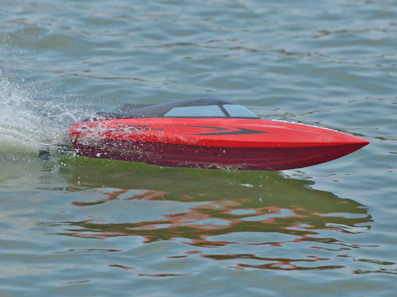 Vector SR65 Brushed RTR Racing Boat (Red) or Yellow