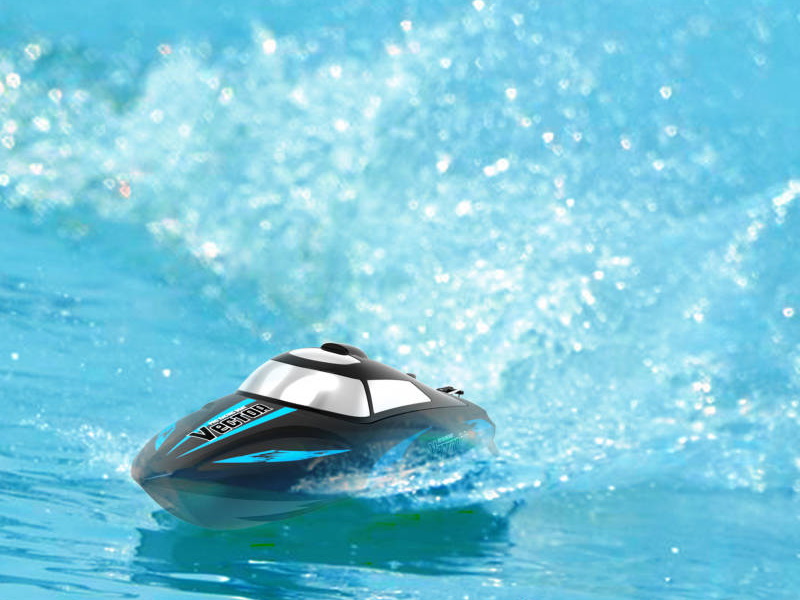 Vector SR48 Brushed RTR Racing Boat
