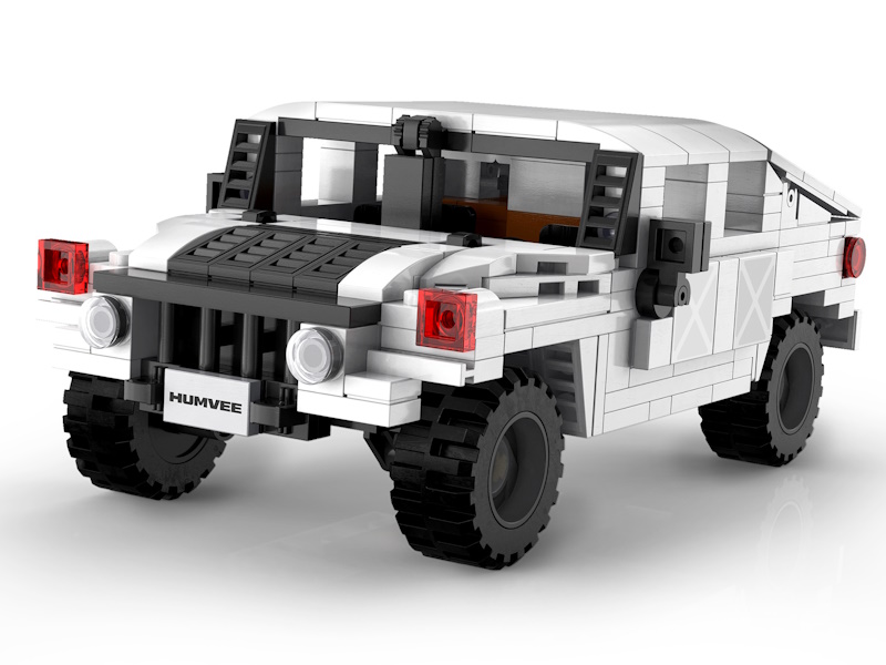 Cada 1:24 Humvee off- road truck - 328pcs