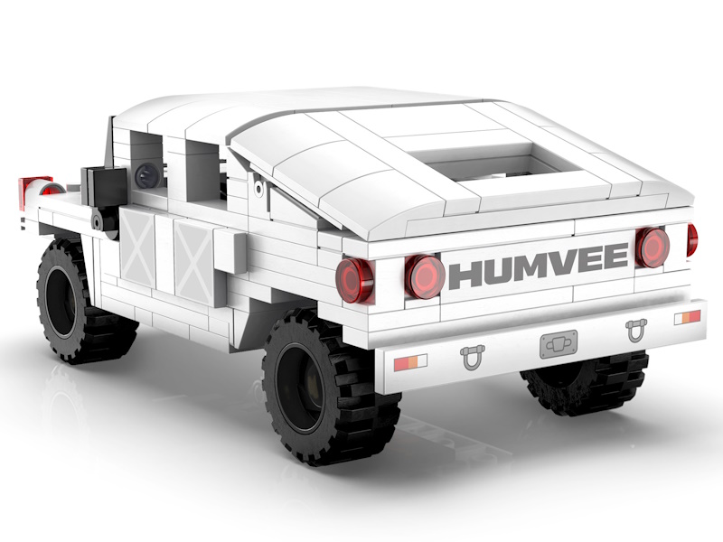 Cada 1:24 Humvee off- road truck - 328pcs